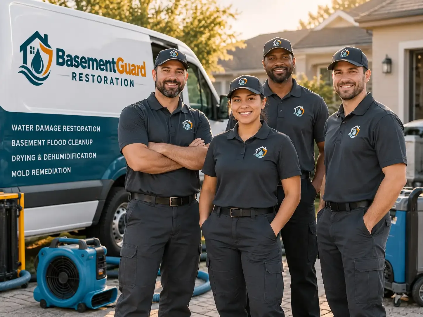 Basement Water Damage Restoration company in Mecosta, MI